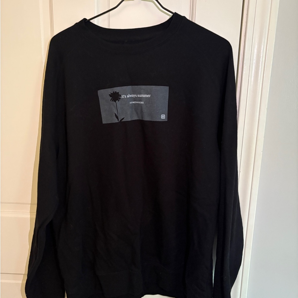 Black Crewneck Sweater